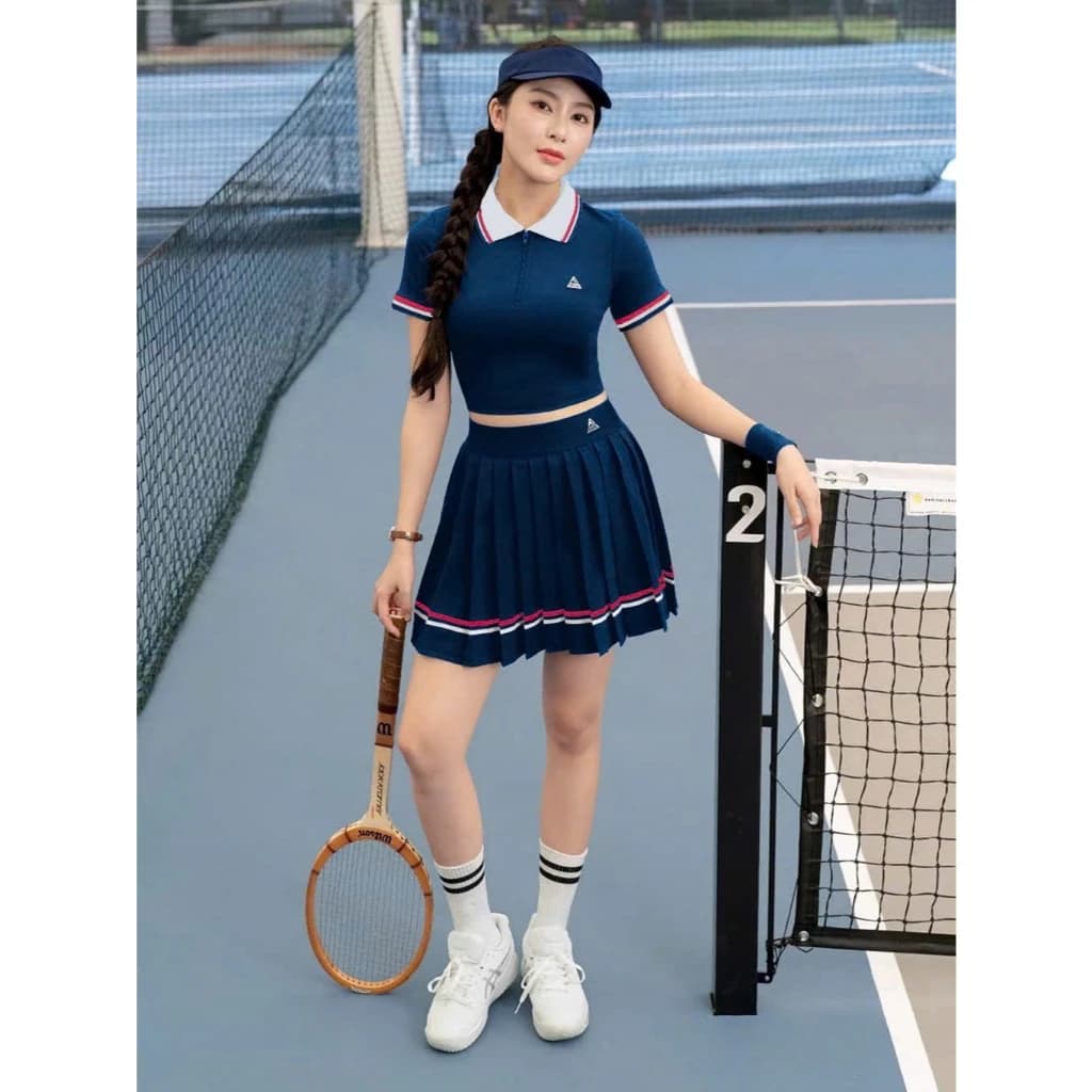 [PICKLEBALL VN] Bộ thể thao nữ, bộ váy áo chơi Pickleball Golf Tennis cầu lông năng động tôn dáng
