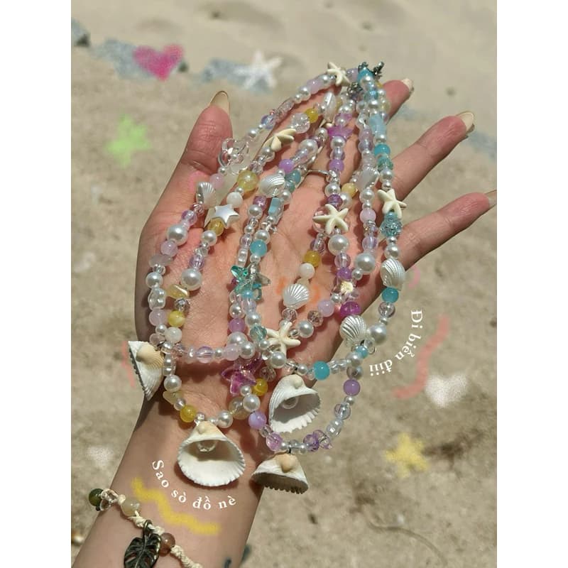 Set Vòng Cổ “ Ocean Sky “ - Set Vòng Cổ Đi Biển - Dây chuyền - Phụ kiện đi biển - HYGGE ♡.•*
