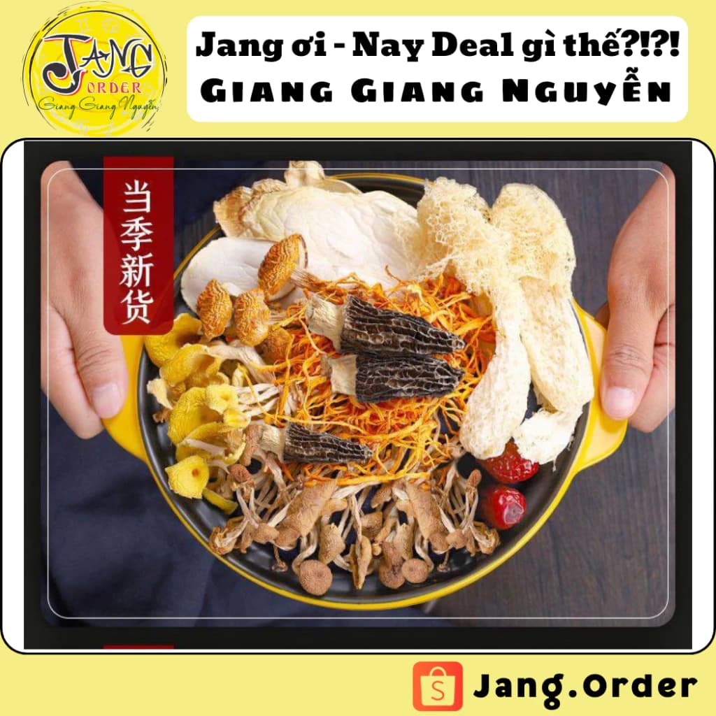 Set Canh Nấm Dưỡng Sinh Vân Nam