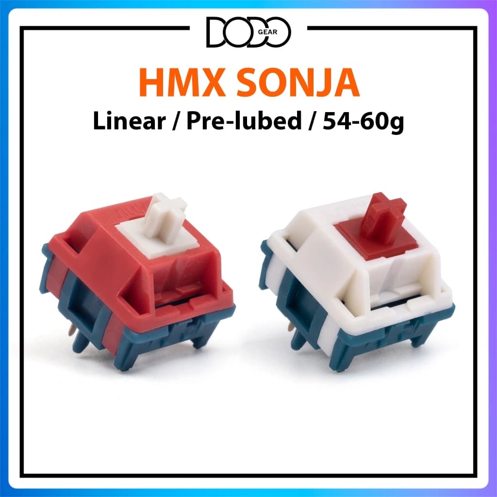 Switch HMX Sonja 5 PIN Linear 54g công tắc bàn phím Switch HMX Sonja DoDo Gear