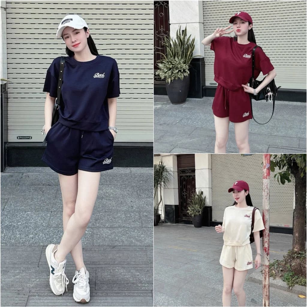 2026. [BAD- Quần Cộc] Sét chất UMI LẠNH áo cộc+ quần cộc. Đủ size SMLXL 40kg- 70kg