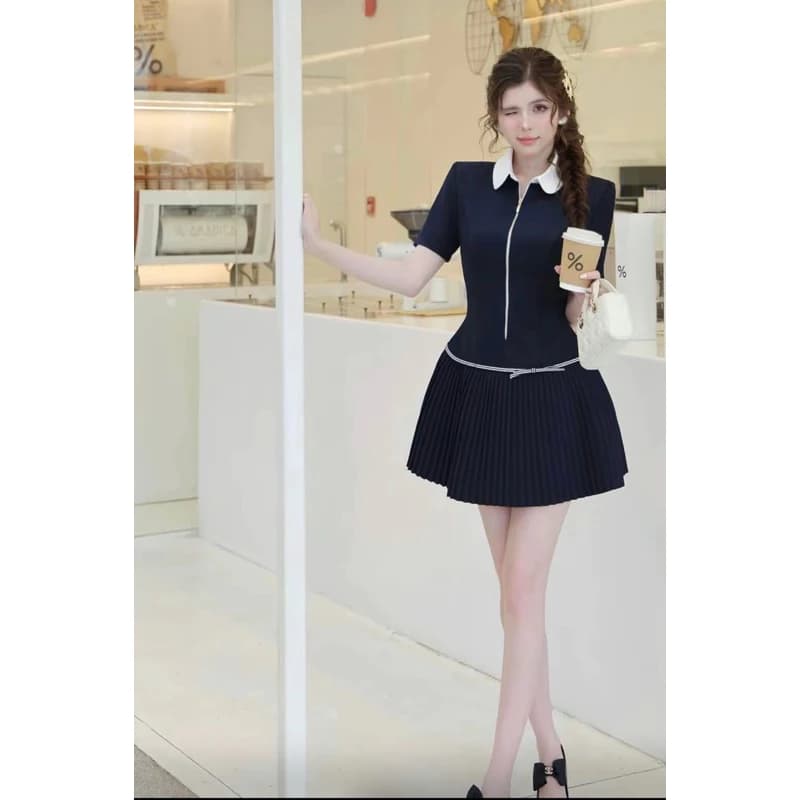 Váy đầm thiết kế tôn dáng V67