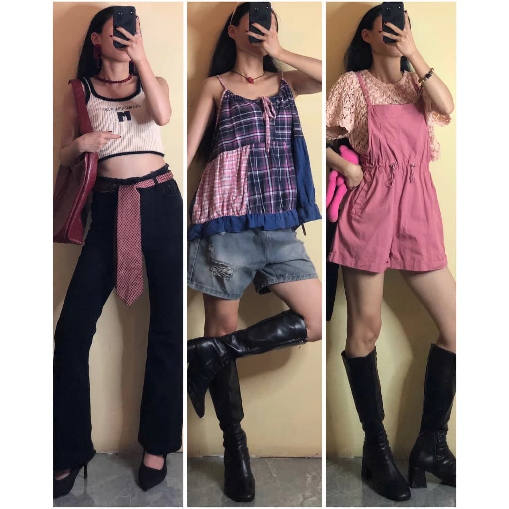 [update tháng 3.2026] Đầm váy vintage dáng dài mix sẵn ig: april6_clothing