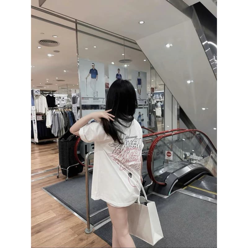 Áo Thun Chữ Kí Chất Vải Cotton 2 Chiều Dày Dặn Bacsic