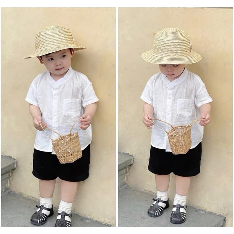 Bộ đũi cộc tay Công Tử cho bé đi học đi chơi