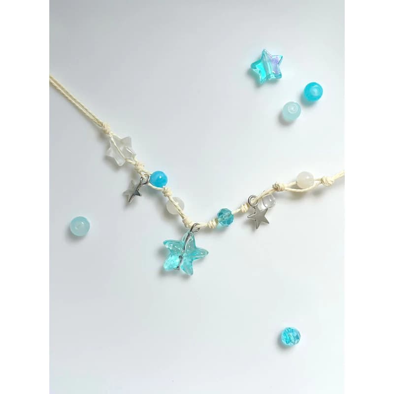 Dây chuyền “ Sea Blue “ - Dây chuyền Handmade - HYGGE ♡.•*