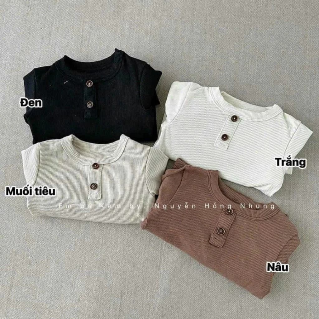 M6 (Vải Đẹp) com bo 3 bộ Quần áo trẻ em - Bộ dài tay cho bé trai, bộ dài tay bé gái chất liệu len tăm COTTON 7-15kg