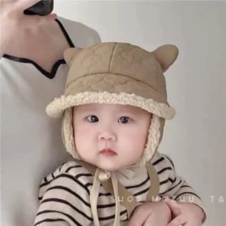 Mũ Trẻ Em Mùa Đông Dày Dặn Cực Ấm Sang Trọng Đông Bắc Chống Gió Mũ Ấm Sang Trọng Nón Xô Bảo Vệ Tai 6 tháng - 3 tuổi tuổi