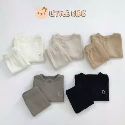 Bộ Quần Áo Cotton In Hình Cho Bé Trai Bé Gái Thu Đông, Chất Vải Mền Mại Và Thoáng Mát Cho Bé Yêu