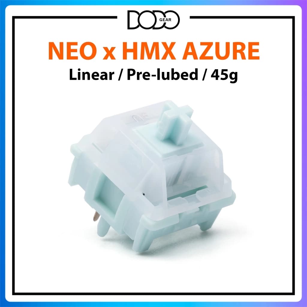 Switch HMX Azure 5 PIN Linear 45g công tắc bàn phím Switch HMX Azure DoDo Gear