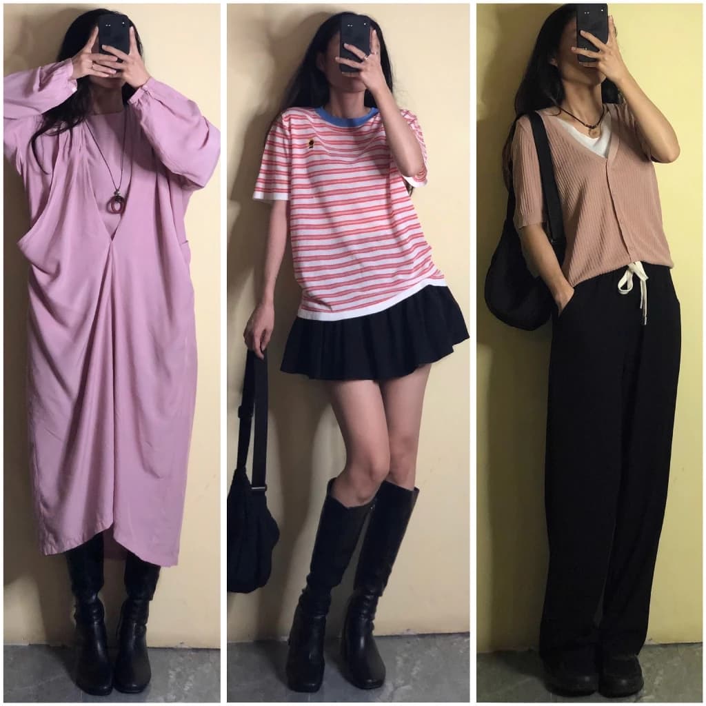 [Demo ảnh bìa] Đầm váy 2hand dáng dài xoè bồng bềnh, hoa nhí voan lưới đa phong cách update 10.12 April6 clothing