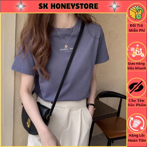 Áo nữ họa tiết chữ xinh xắn 1038 💫 Áo nữ