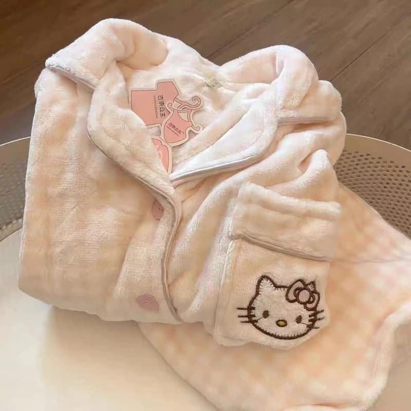 Bộ Ngủ Lông Cute Ấm Áp Dành Cho Mùa Đông ( sẵn mẫu 1)