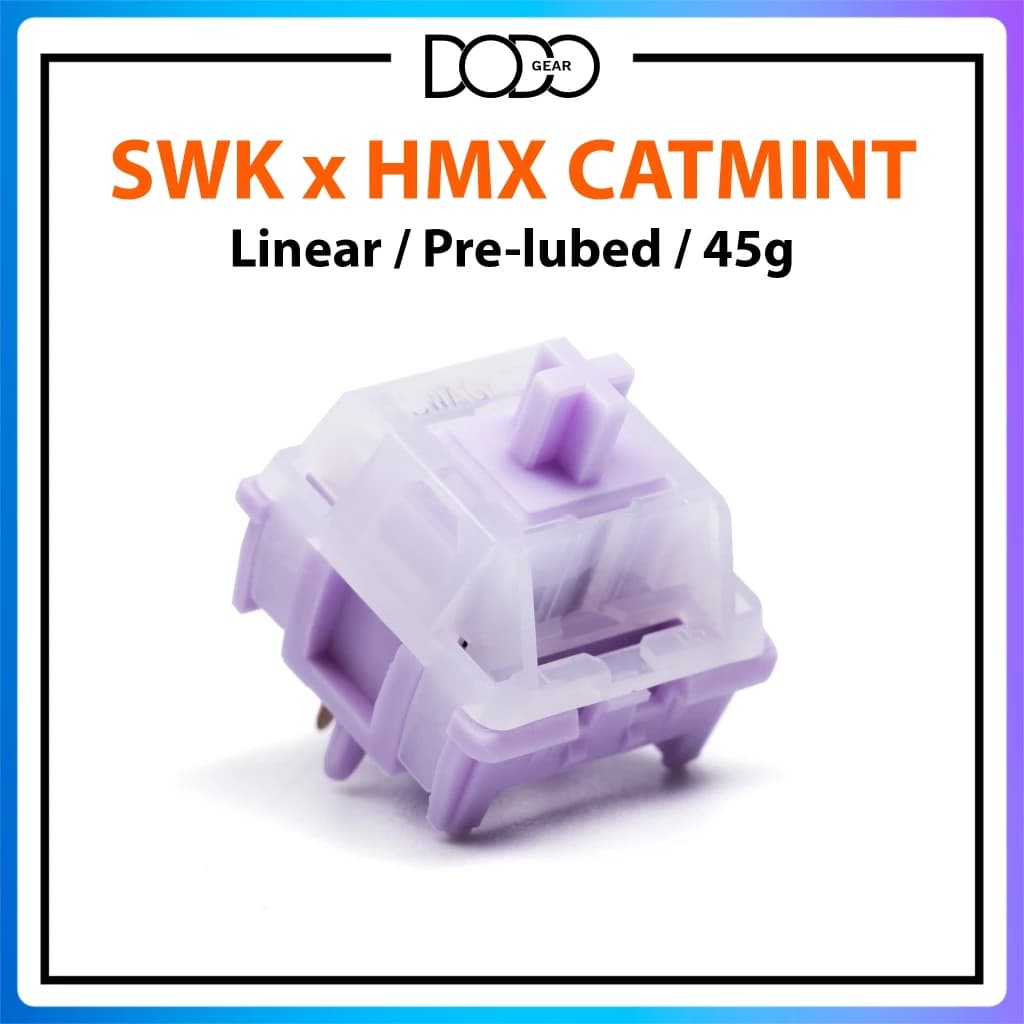 Switch HMX Catmint 5 PIN Linear 45g công tắc bàn phím Switch HMX Catmint DoDo Gear