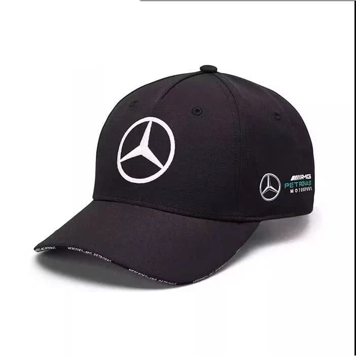 Mũ lưỡi trai mercedes vải kaki, form chuẩn