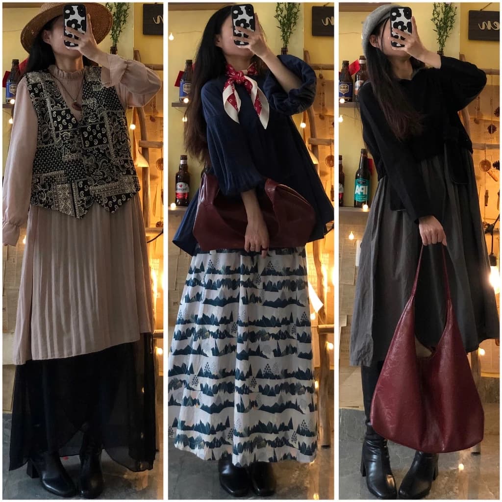 [update tháng 2.2026] Đầm váy vintage dáng dài update thường xuyên ins: april6_clothing [2hand]