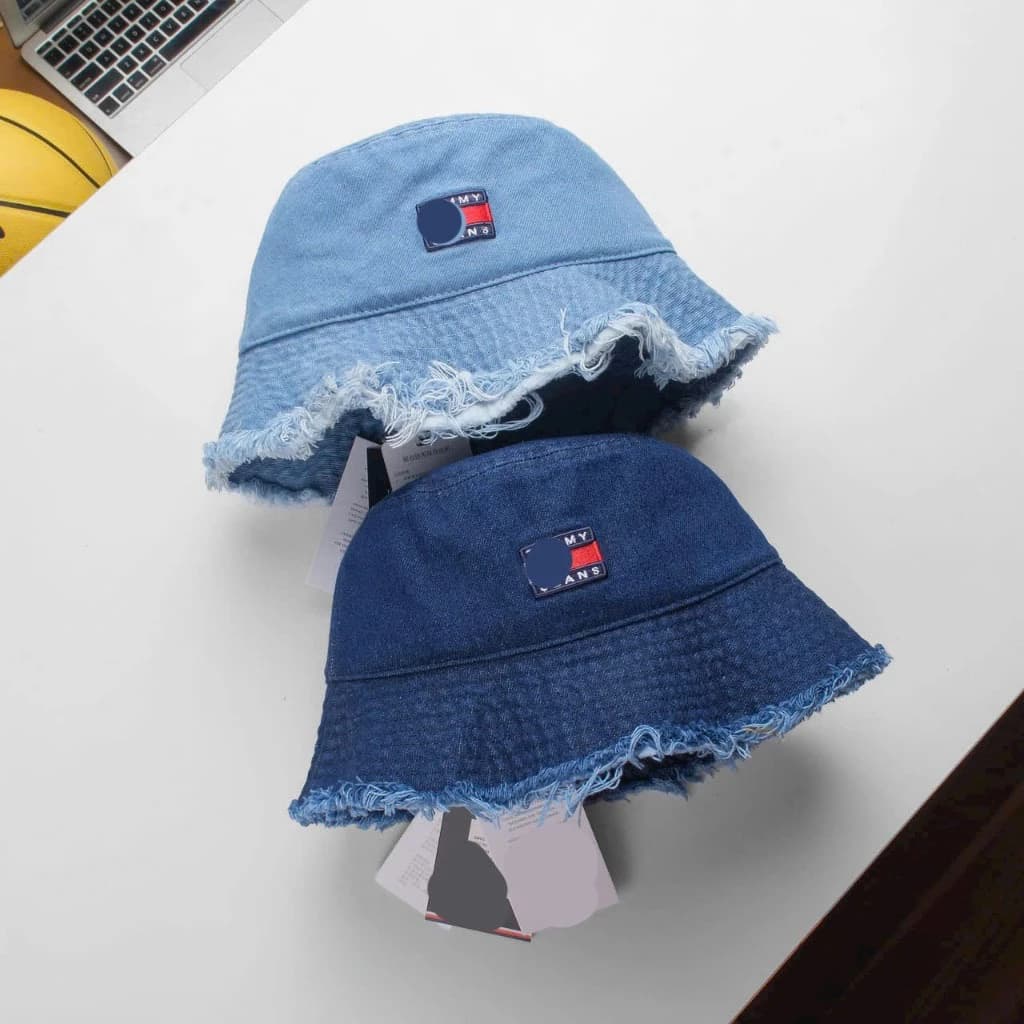 Nón bucket TM vải jean , cá tính