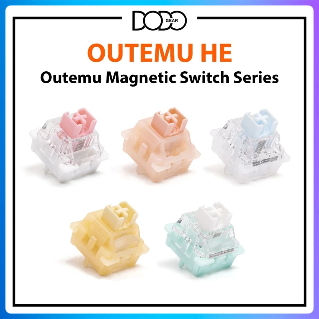 Switch Outemu Magnetic HE Linear 40g công tắc bàn phím Switch HE Outemu Magnetic DoDo Gear