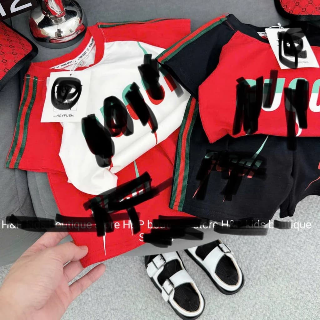 BỘ CỘC TAY CHỮ G PHỐI MÀU CHO BÉ 6-18KG CHẤT LIỆU CTON 2C