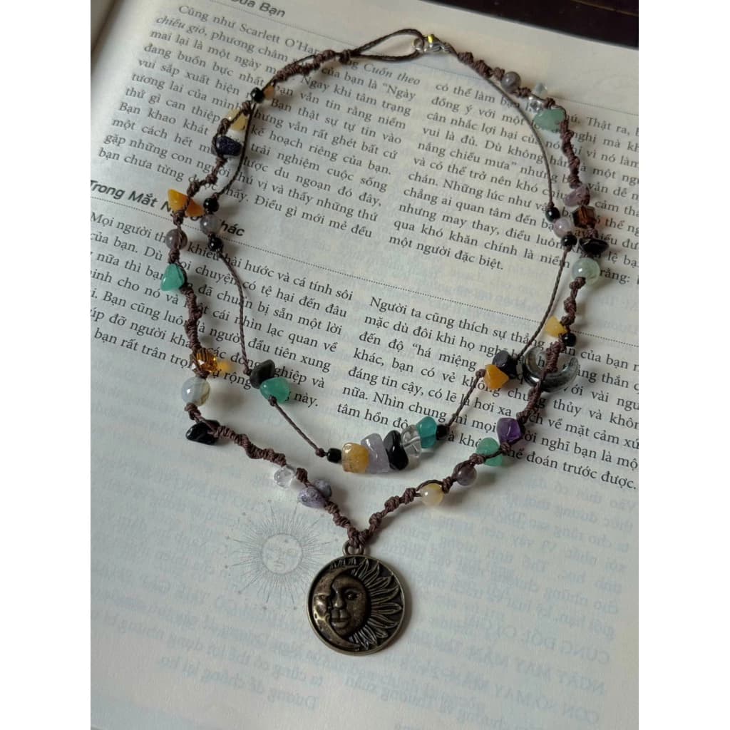 Dây chuyền “ Solara “ - Vòng cổ Vintage Handmade - Dây chuyền Handmade - Phụ kiện trang sức - HYGGE ♡.•*