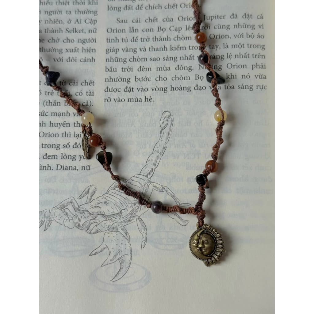 Dây chuyền “ Solis “ - Vòng cổ Vintage Handmade - Dây chuyền Handmade - Phụ kiện trang sức - HYGGE ♡.•*