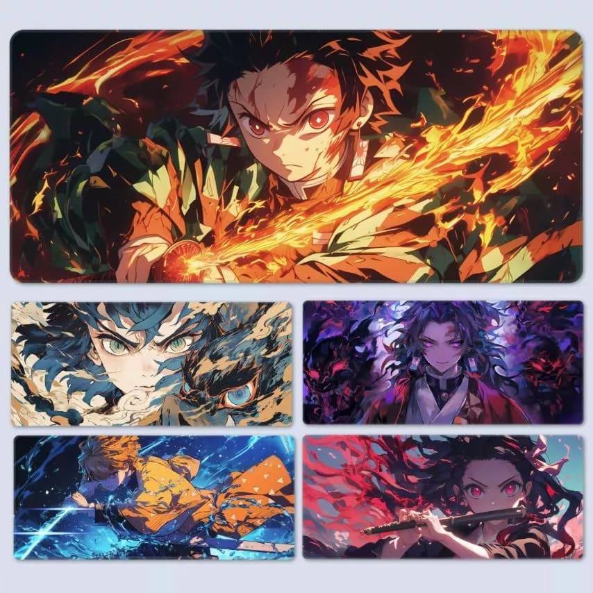Lót Chuột ANIME KIMETSU NO YAIBA FULL SIZE CỠ LỚN, SIÊU NHẠY CHỐNG TRƯỢT