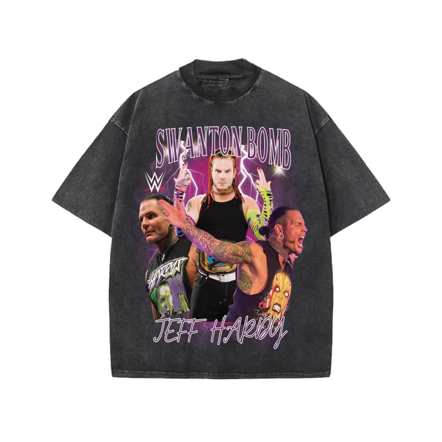 ÁO THUN HIGHCLUB WASH JEFF HARDY OVERSIZE VÀ TANKTOP