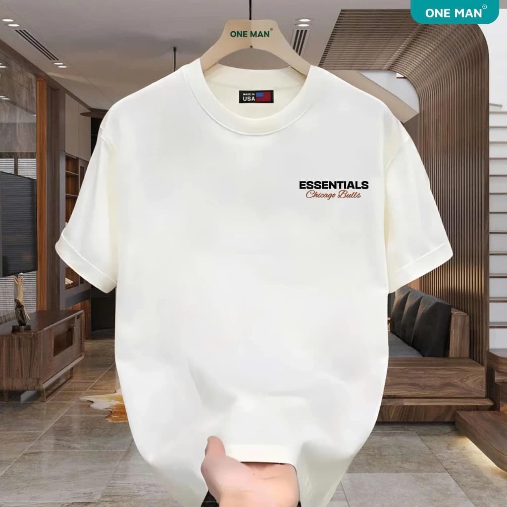 Áo thun tay lỡ cổ tròn nam nữ ONE MAN thời thượng cotton 100% cao cấp, họa tiết in đẹp,sắc nét không bong tróc AP291
