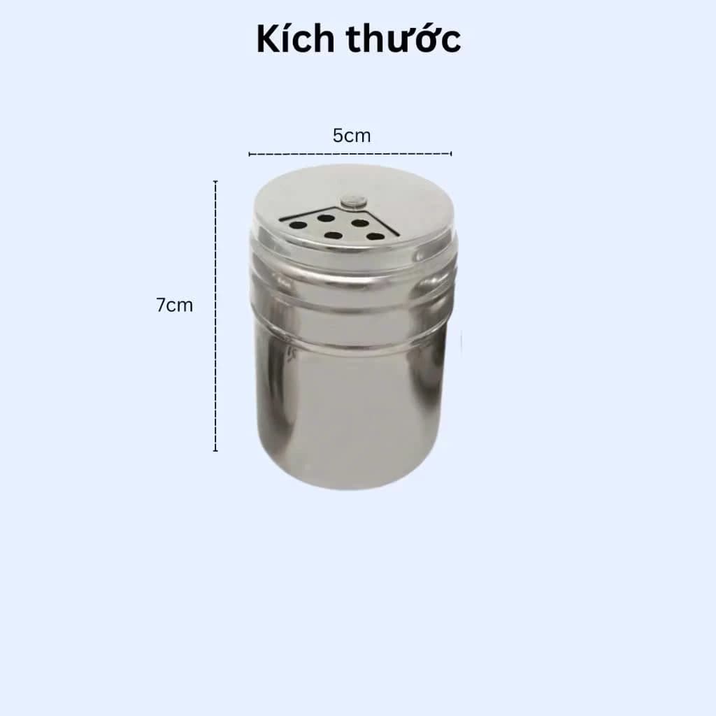 Hũ Đựng Tăm và Đựng Tiêu Inox, Ống Tăm Inox cao cấp