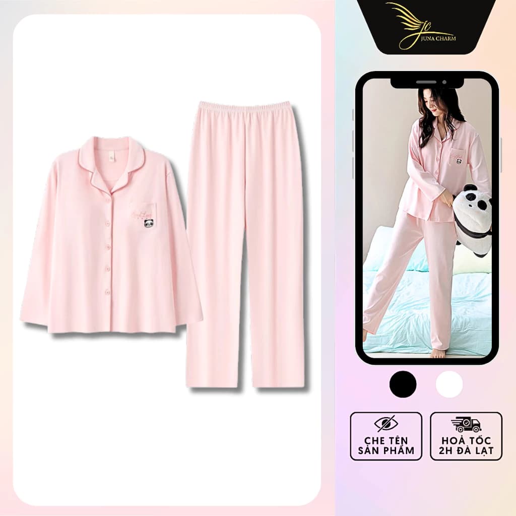 Tổng Hợp Mã Pijama TDQD JUNA Freesize Thời Trang Đồ Ngủ, Đồ Mặc Nhà Dành Cho Nữ, Chất Vải Lụa Cao Cấp, Đa Dạng Mẫu Mã