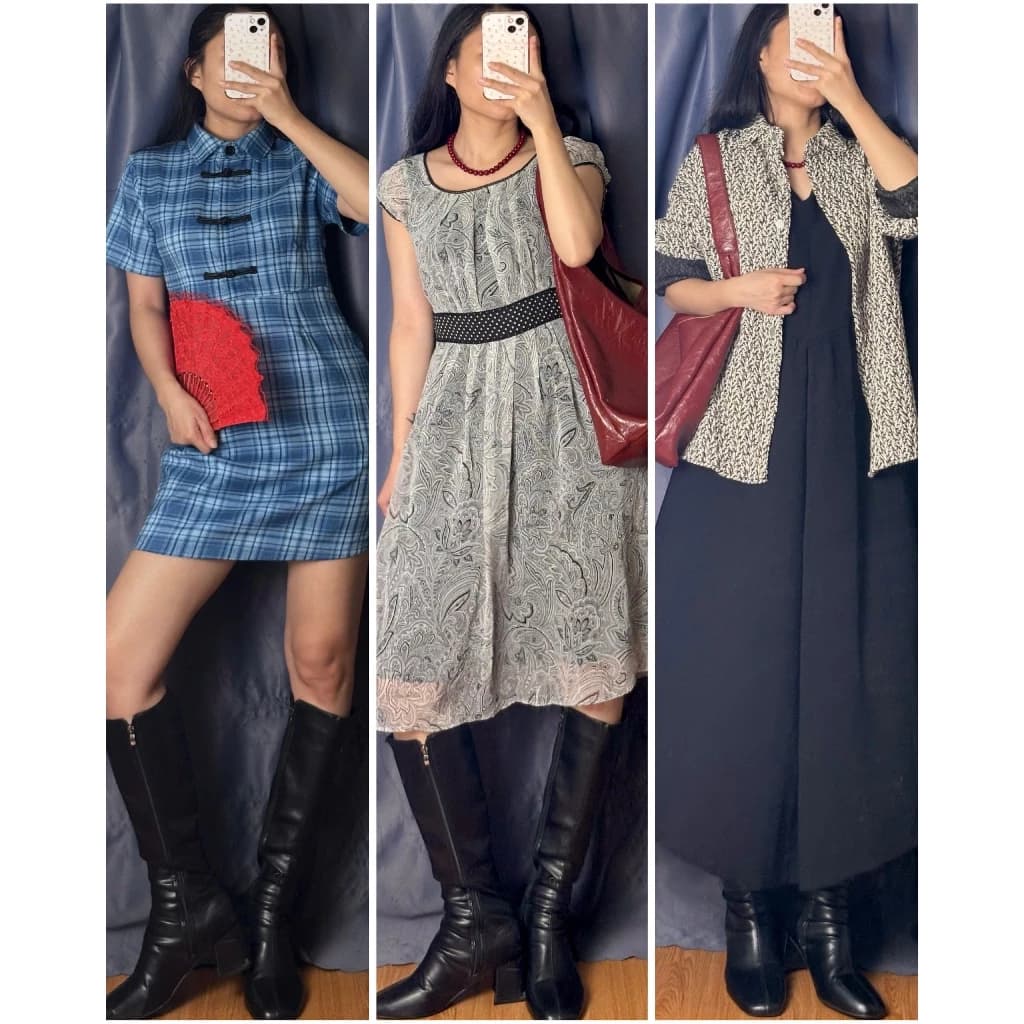 [update tháng 2.2026/ APRIL6 CLOTHING] Set đầm váy vintage nữ mix sẵn đa dạng phong cách, có tách lẻ