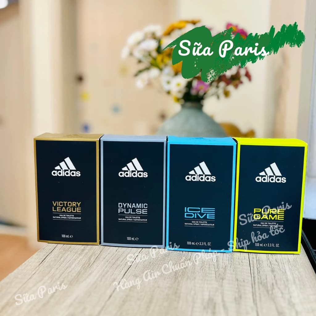 Nước hoa Adidas nội địa Pháp dành cho nam giới, mang lại hương thơm quyến rũ, nam tính_Sữa Paris