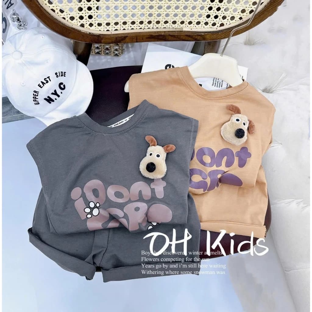 Bộ quần áo Cún Bông Scooby Doo xinh xắn cho bé 8-18kg