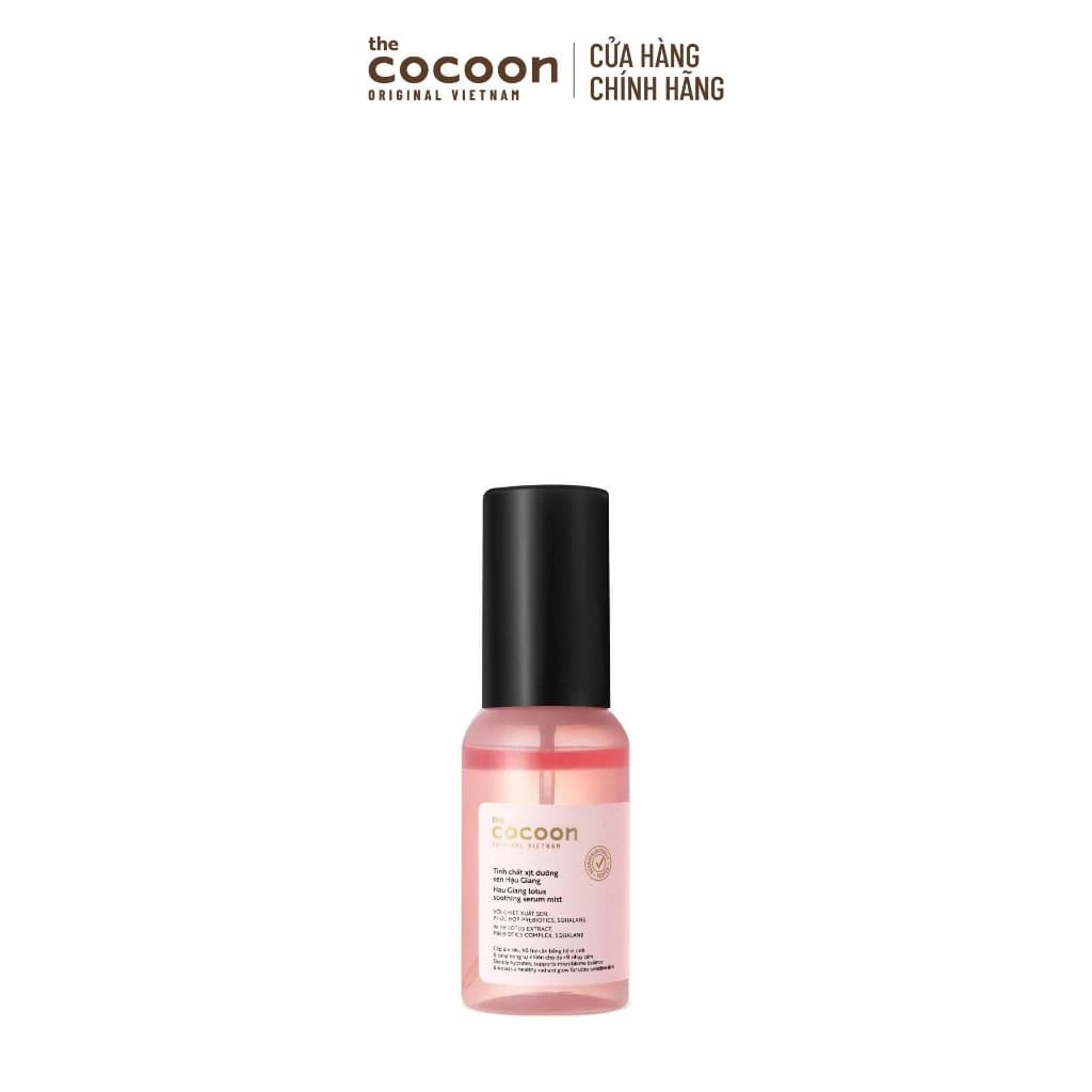 HÀNG TẶNG KHÔNG BÁN - Trial size - Tinh chất xịt dưỡng sen Hậu Giang Cocoon 50ml