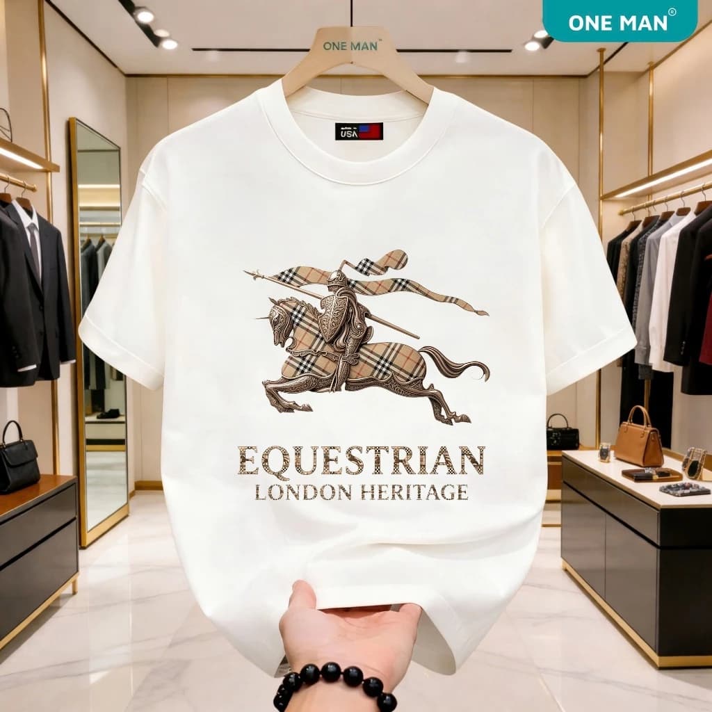 Áo Thun Nam Nữ Cotton ONE MAN Cao Cấp Dày Dặn Thoáng Mát Cổ Tròn Co Giãn Nhẹ Chuẩn Phong Cách Hiện Đại Form Rộng AP397