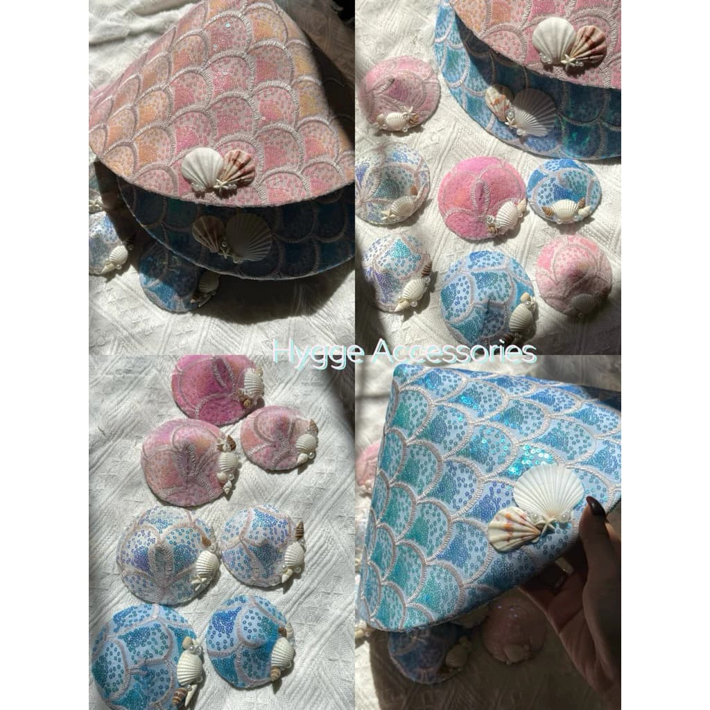 [ĐỌC KĨ MÔ TẢ BÊN DƯỚI] Nón lá kim sa vỏ sò SIZE 33CM NHƯ HÌNH - Nón lá du lịch - Nón lá đi biển - Phụ kiện thời trang