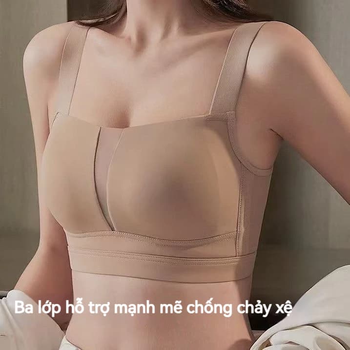Áo Ngực Chống Rung, Nâng Đỡ Tối Ưu Cho Size Lớn - Thiết Kế Khóa Trước Tiện Lợi, Tạo Dáng Đẹp