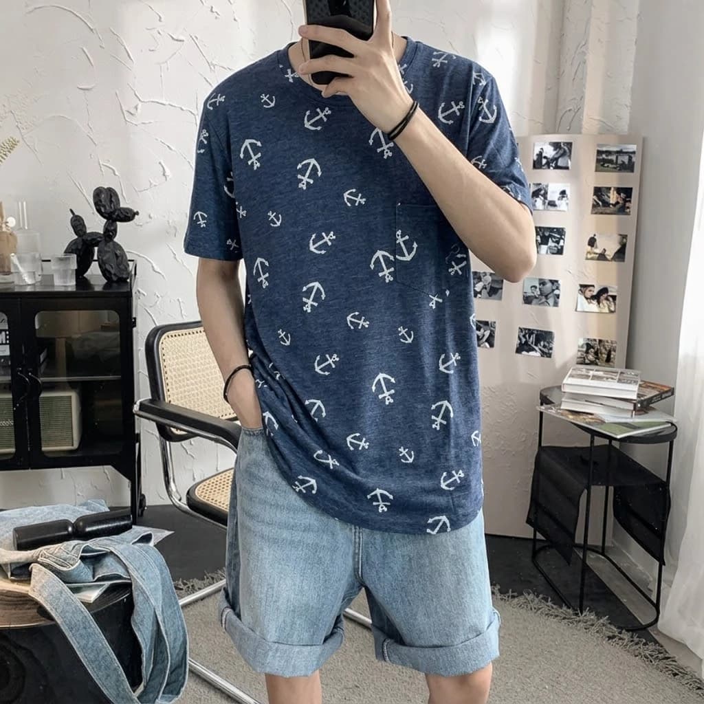 Áo Thun Cổ Tròn Ngắn Tay, Unisex Nam Nữ, Chất Vải Cotton Co Giãn Thoáng Mát, Fom Regular Vừa Người - AP63
