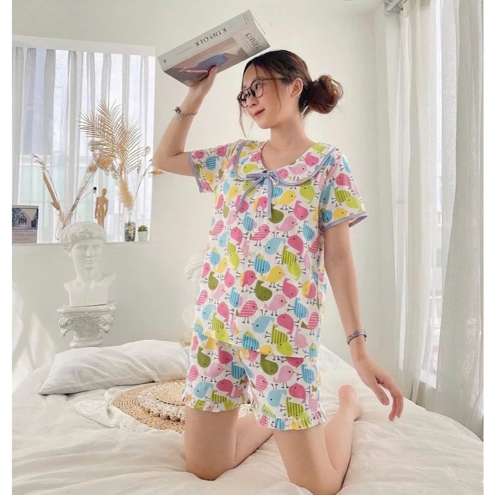 [GIẢM GIÁ]ĐỒ BỘ CỔ SEN XINH XẮN [Ảnh thật- Hàng thiết kế] vải lụa, kate, tole/lanh mềm đẹp