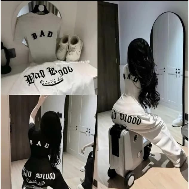 sét bộ chữ thập in sau và trước chát cotton su