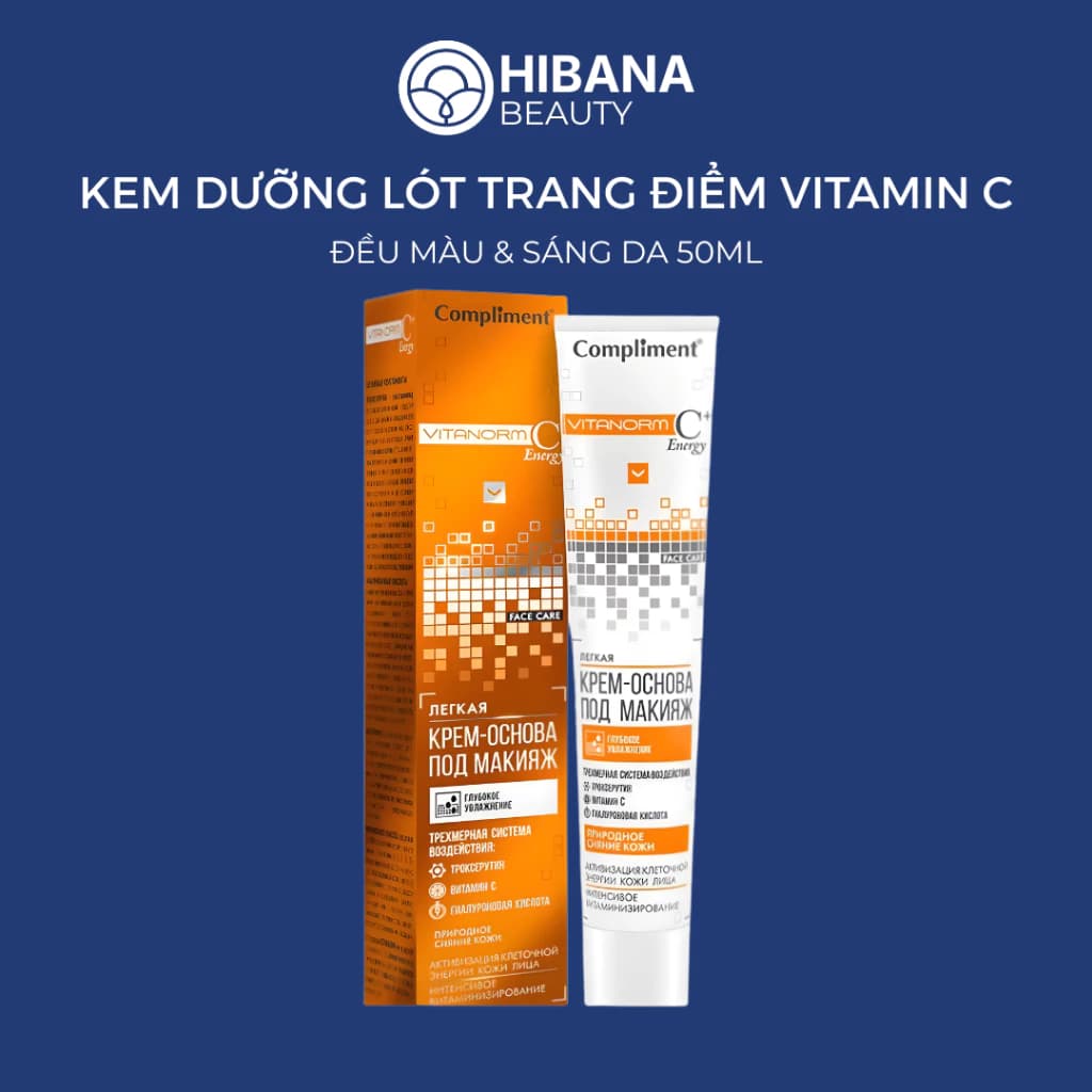Kem lót trang điểm nâng Tone Compliment Vitamin C 50ml
