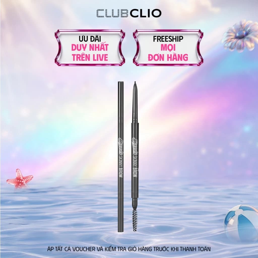 [LIVE] Chì Kẻ Mày 2 Đầu Peripera Speedy Skinny Brow 0.05g