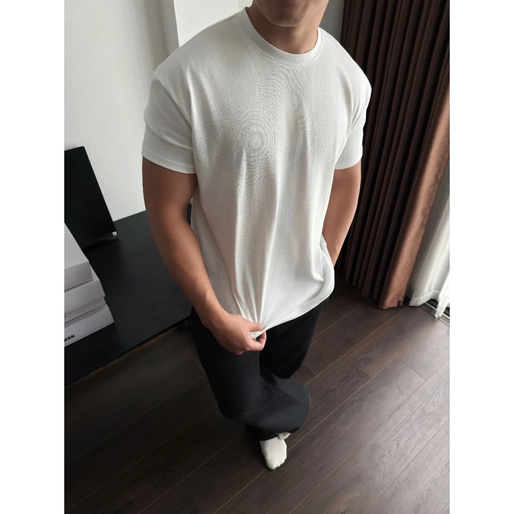 [VẢI COTTON TENCEL] Áo Thun Cleanfit Cotton Tencel WWAN Form Gọn Ôm Vai Tôn Dáng Vải Mềm Mát Cao Cấp Unisex