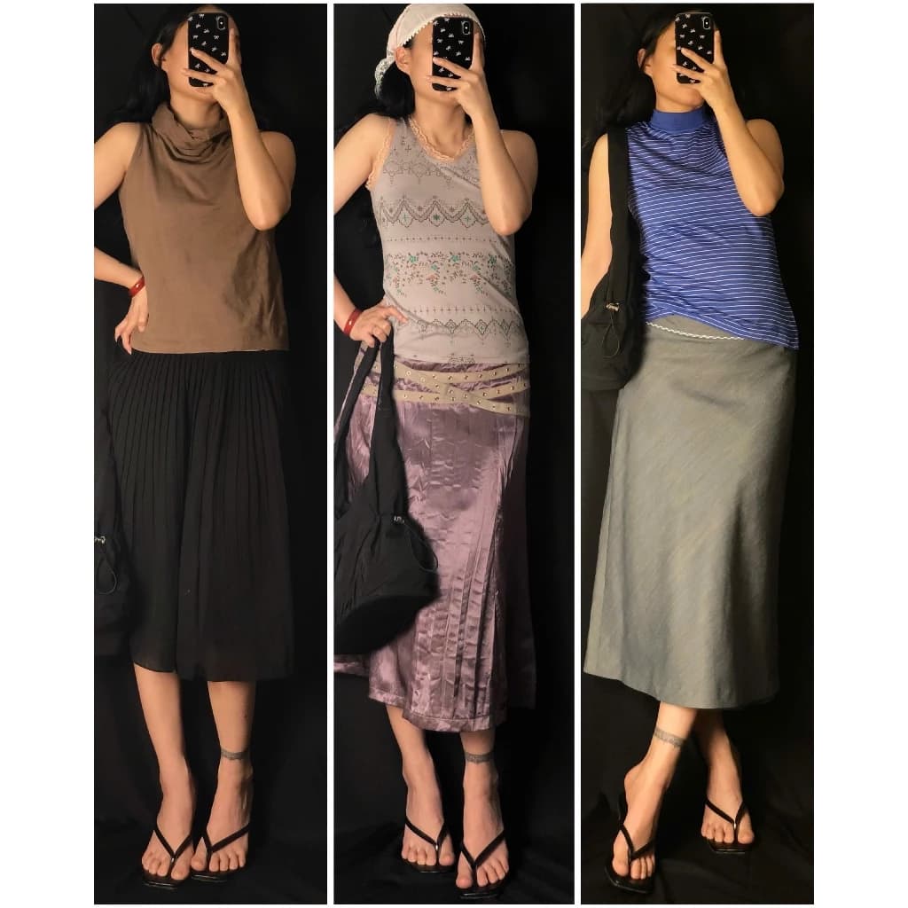 [April6 clothing] Set đồ vintage phối sẵn đa phong cách được chọn mẫu, mô tả trên từng ảnh