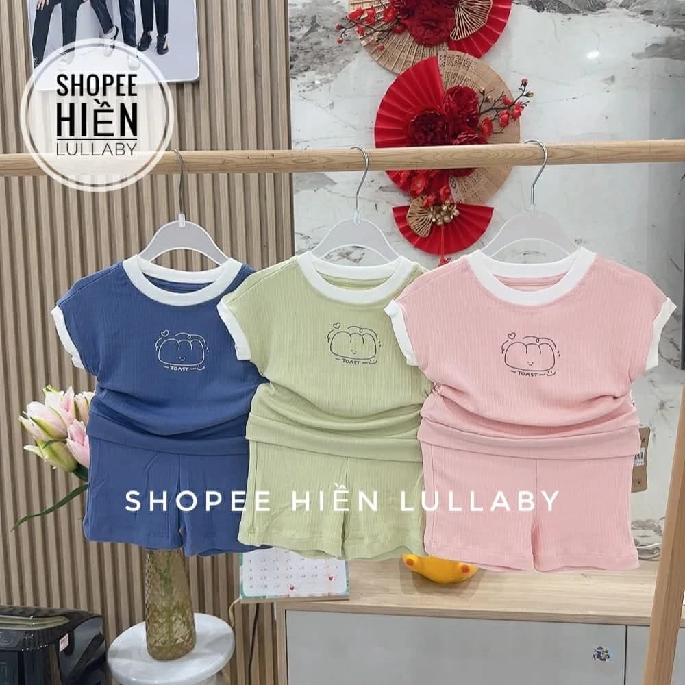 [Cookie/Chính Hãng] Bộ sát nách Cookie bo cổ in hình cho bé từ 6 tháng đến 5 tuổi
