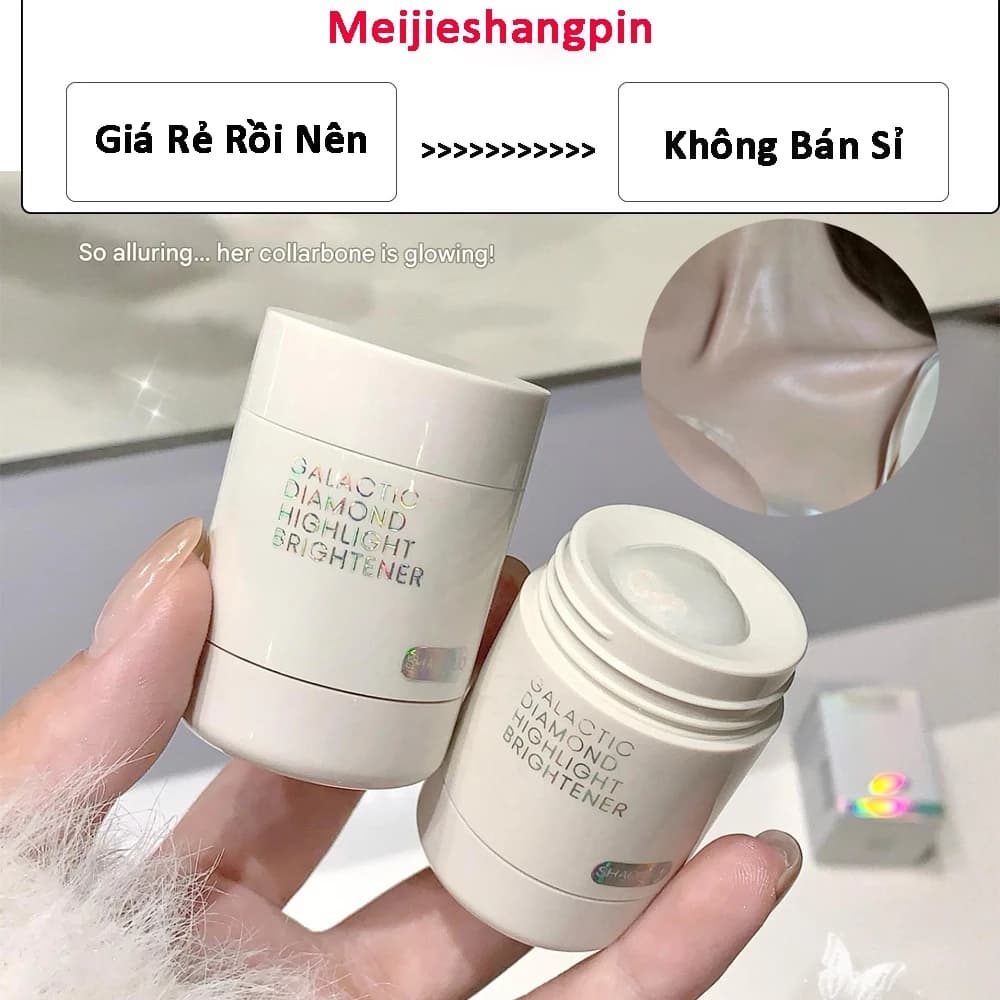 Phấn Bắt Sáng Galaxy Ngôi Sao Kim Cương Dạng Lỏng Ánh Ngọc Trai Lấp Lánh SHAQINUO