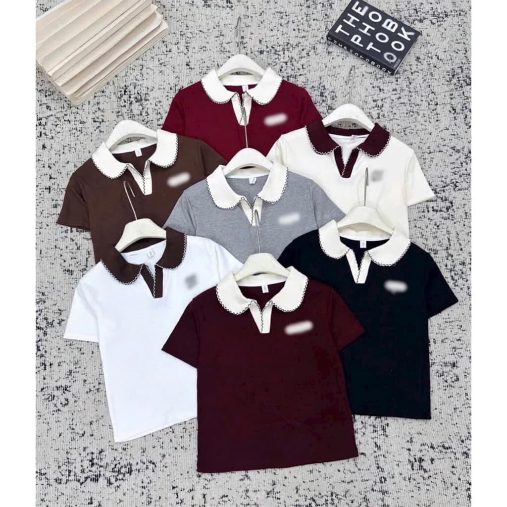 ✨ BST ÁO POLO CỔ BÈO CỰC XINH – DIỆN LÀ THÀNH NÀNG THƠ ✨