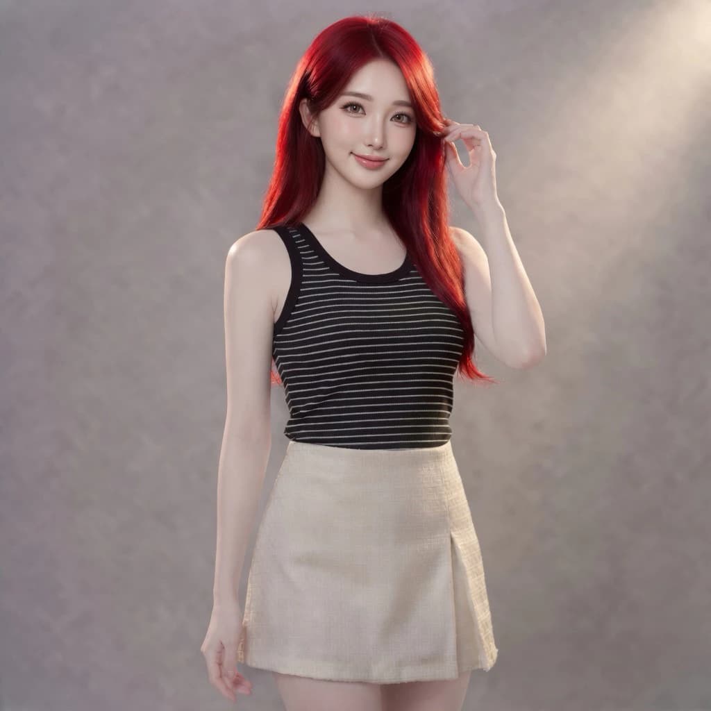 🧺Áo Tank Top Kẻ Ngang Có Sẵn Mút Ngực - Item Basic Cân Mọi Outfit Hè 🏝️✨