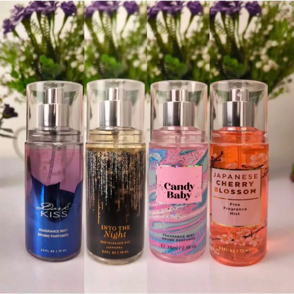 Nước Hoa body mist Xịt thơm 75ml - Nước Hoa Nữ Thơm Lâu, Mùi Ngọt