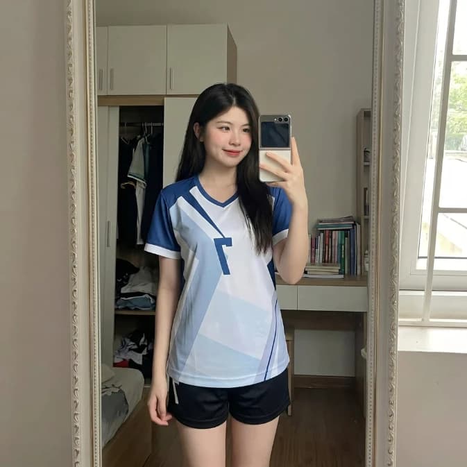 Bộ quần áo bóng đá, thể thao nam nữ, S8, đủ size trẻ em,người  lớn in tên số theo yêu cầu, form rộng